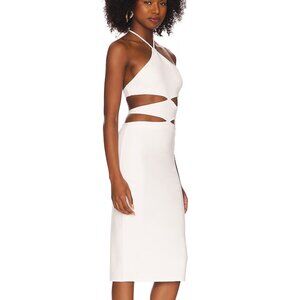 Revolve H:ours Silvana Midi Dress in White Size Small